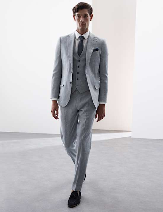 Tailored Fit Italian Performance Line Blend Suit