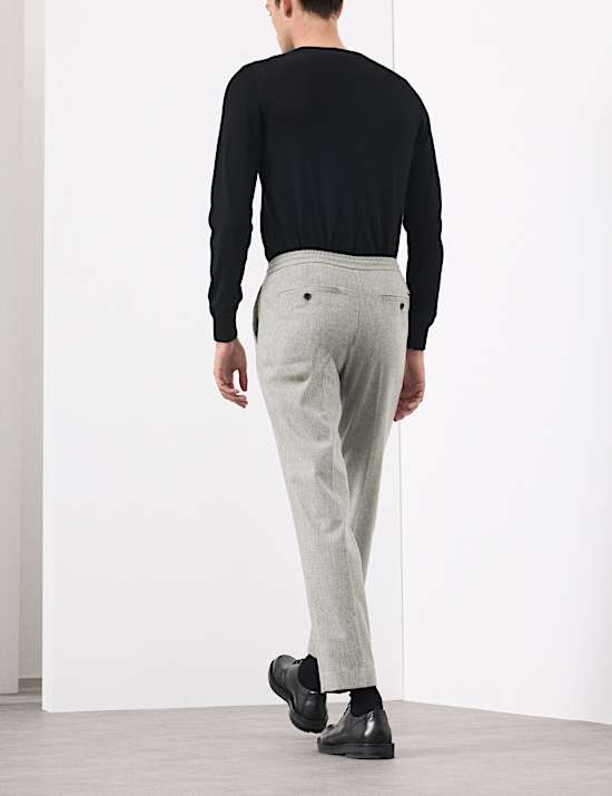 Tailored Fit Italian Wool Blend Performance Suit