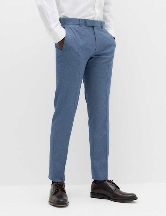 2 Piece Tailored Fit Textured Suit