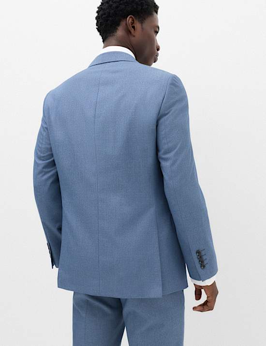 2 Piece Tailored Fit Textured Suit