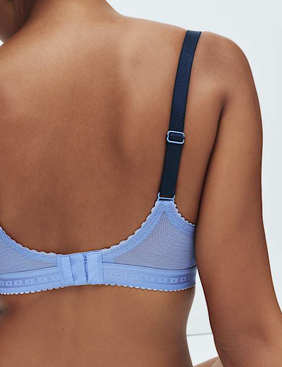 Soutien-gorge plongeant Anna en dentelle &agrave; armatures, bonnets F &agrave; H