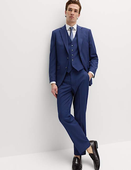 3 Potong Setelan Ultimate Elastis Regular Fit