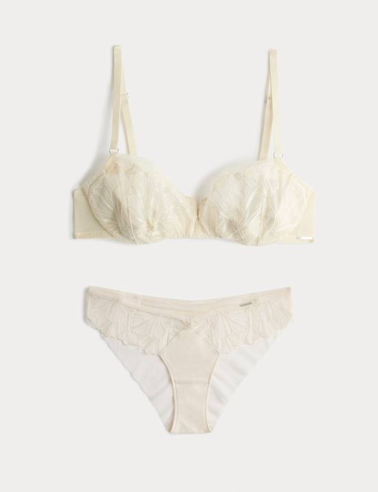 Monaco Wired Quarter Balcony Bra Set A-E
