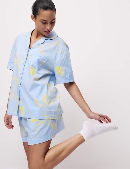 Pure Cotton Printed Pyjama Top Set