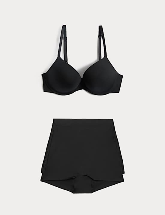 Body Invisibles&trade; Push-up-Plunge-BH mit B&uuml;gel im Set (A&ndash;E)