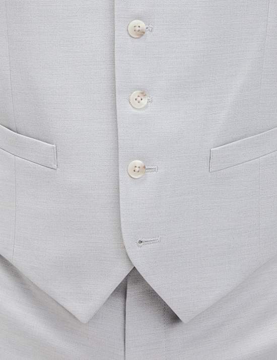 Schmal geschnittener Anzug mit Stretchanteil