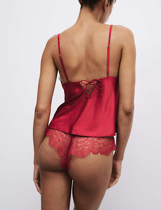 Forget Me Not Lace Cami Set