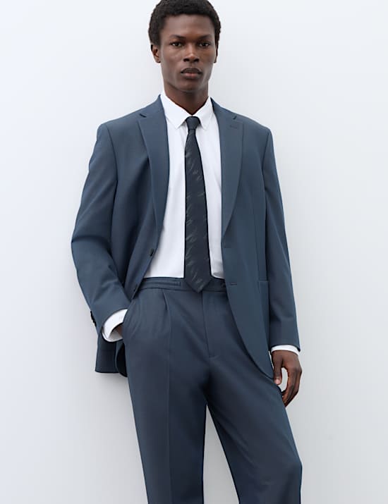 2 Piece Tailored Fit Performance Twill Suit