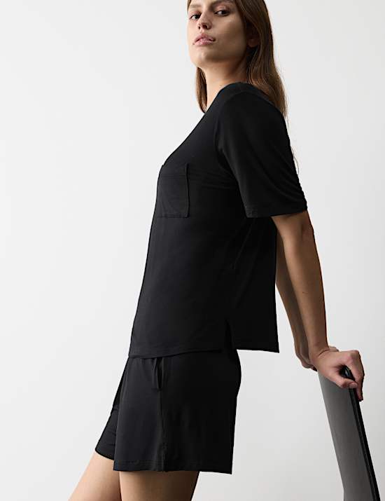 Pocket Detail Pyjama Set