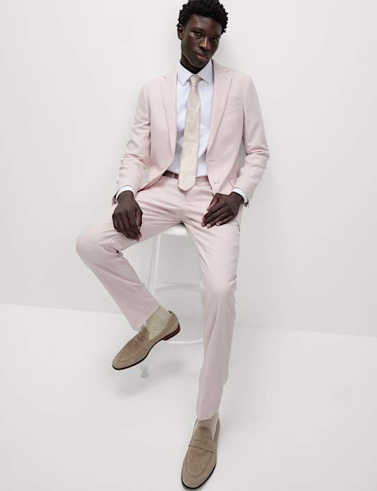 Tailored Fit Wool Rich Tweed Suit