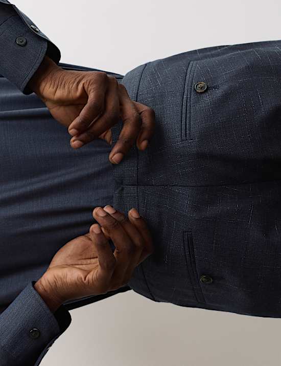 Tailored Fit Wool Rich Suit