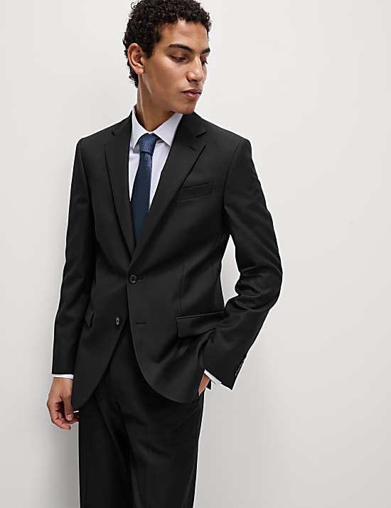 Regular Fit Stretch Suit