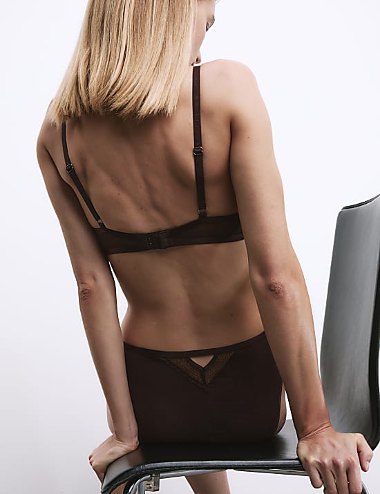 Vienna Lace Wired Balcony Bra Set A-E