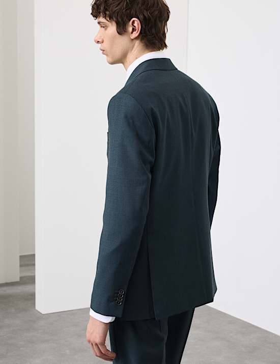 2 Piece Tailored Fit Wool Rich Suit