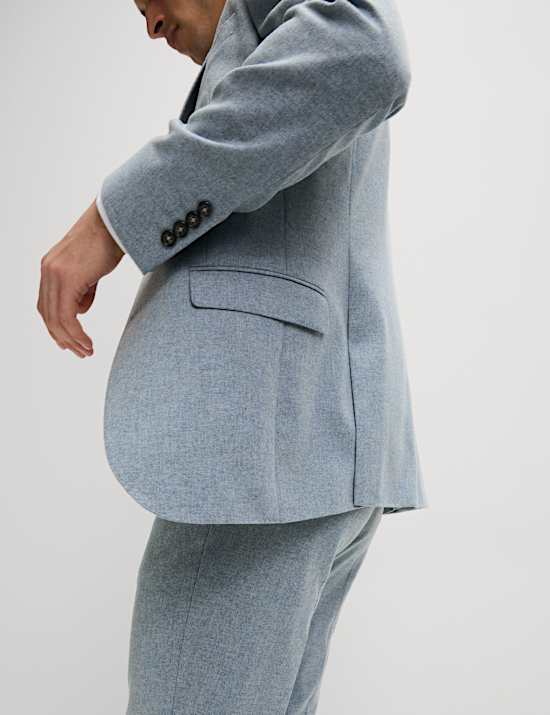 Tailored Fit Wool Rich Tweed Suit