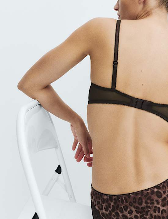 Jasmine Push-up-Plunge-BH mit Bügeln und Spitze im Set (A–E)