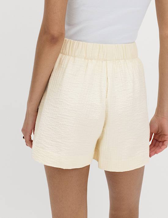 Textured Waistcoat & Short Set