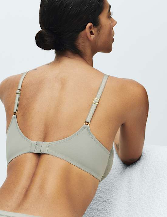 Amelia Lace Wired Full Cup Bra Set A-E