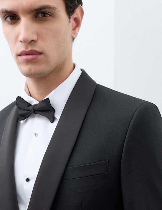 3 Piece Tailored Fit Performance Tuxedo Suit