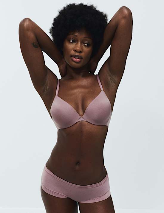 Body Invisibles Wired Plunge Bra Set A-E