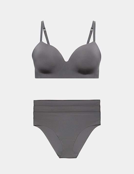 Body Invisibles Non Wired Full Cup Bra Set A-E