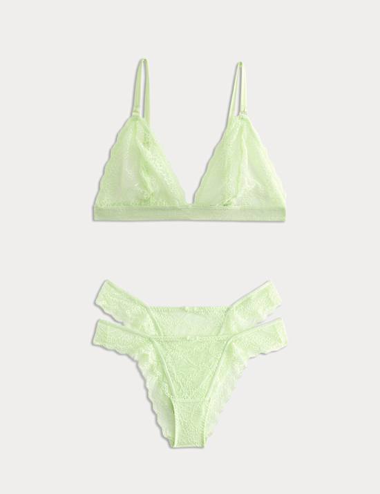 Ida Lace Non Wired Bralette Set A-E