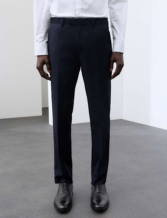 2 Piece Tailored Fit Pure Wool Suit