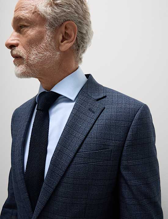 Regular Fit Check Suit