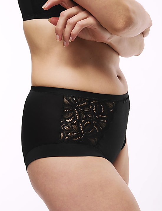 Lace Wired Minimiser Bra Set C-H