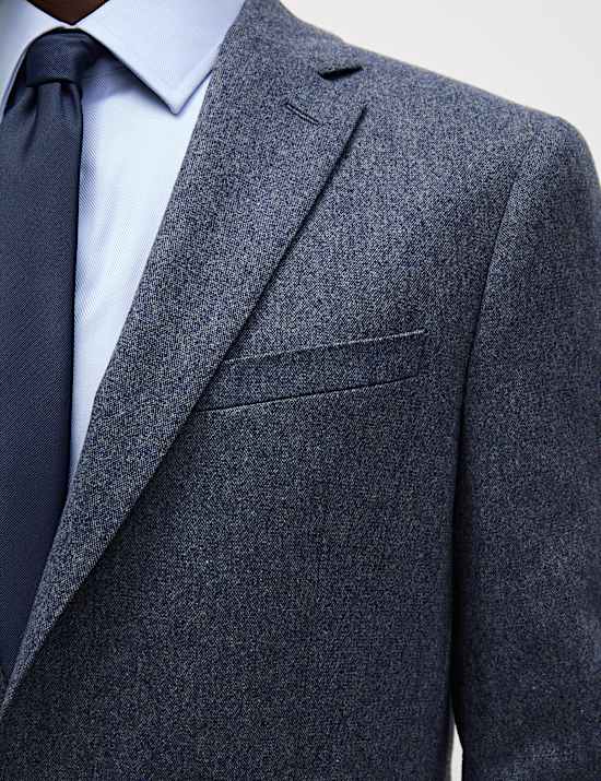 Tailored Fit Wool Rich Tweed Suit