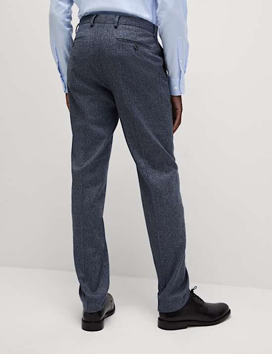 Tailored Fit Wool Rich Tweed Suit