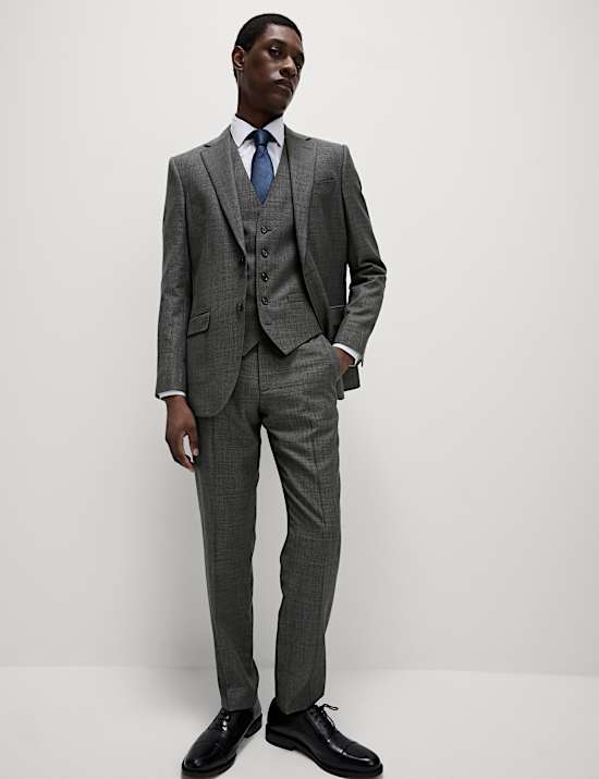 Regular Fit Pure Wool Suit