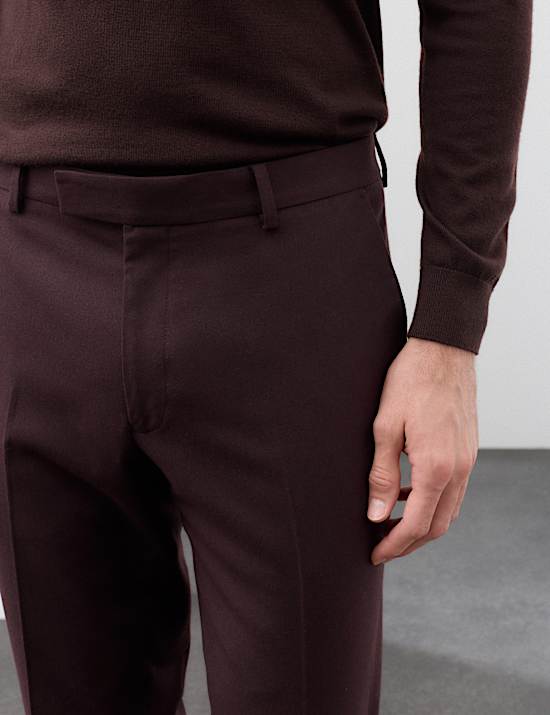 2 Piece Italian Wool Blend Performance Suit