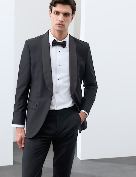 2 Piece Tailored Fit Performance Tuxedo Suit