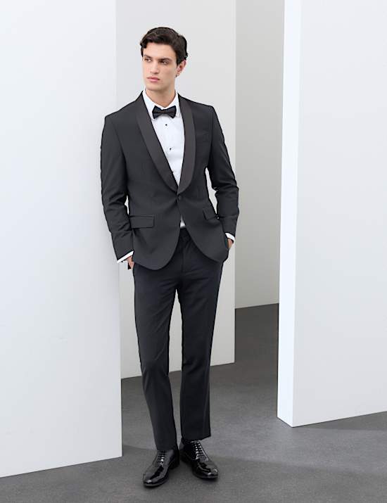 2 Piece Tailored Fit Performance Tuxedo Suit