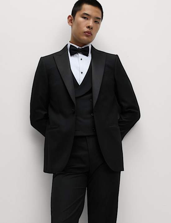 Regular Fit Stretch Tuxedo Suit
