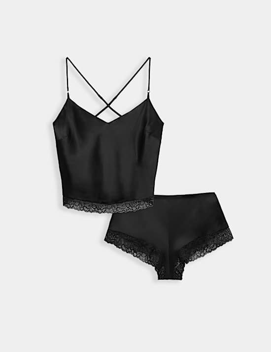Silk & Lace Cami Set