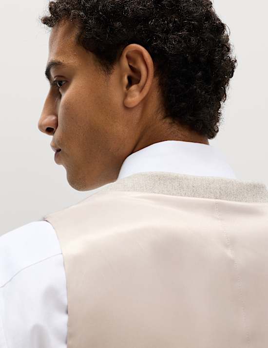 Setelan Sarat Wol Tweed dengan Ukuran yang Disesuaikan