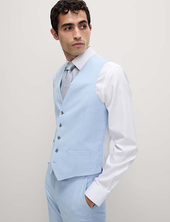 Normal geschnittener Anzug mit Stretchanteil