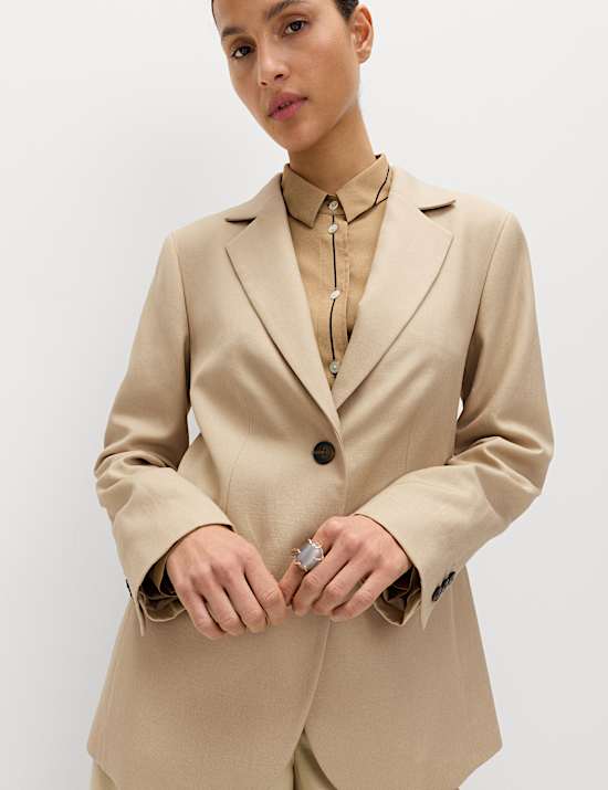 Rayon Blazer & Trouser Set