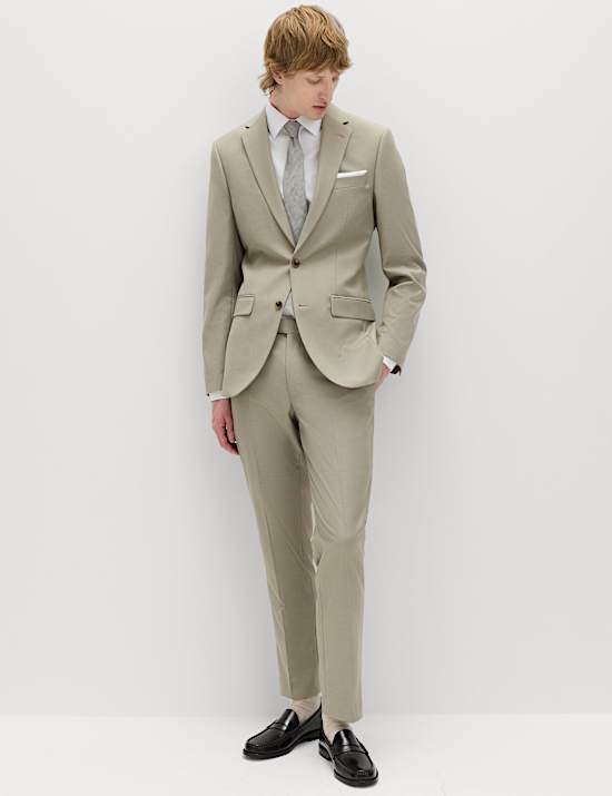 2 Piece Slim Fit Stretch Suit