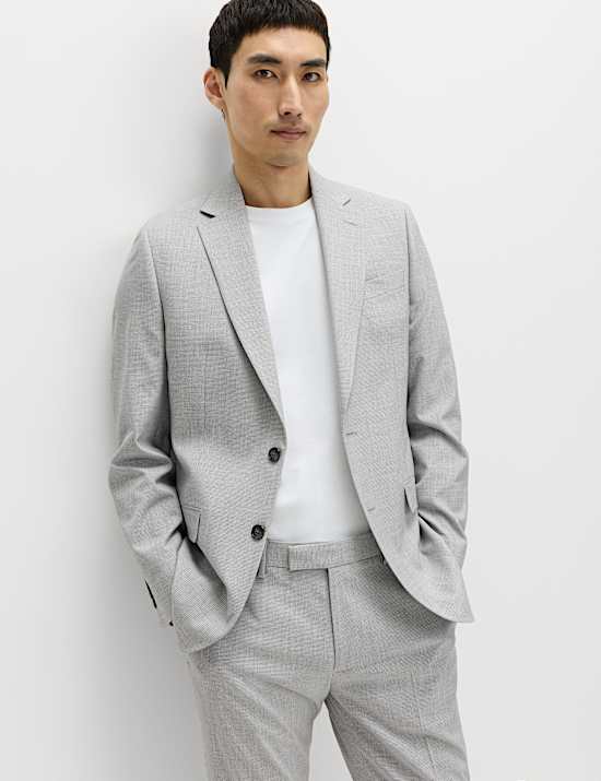 2 Piece Tailored Fit Stretch Suit