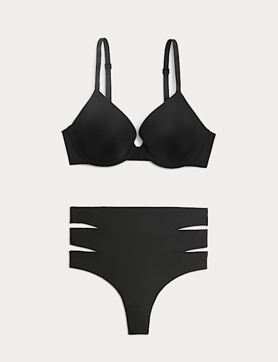 Body Invisibles&trade; Wired Plunge Bra Set A-E