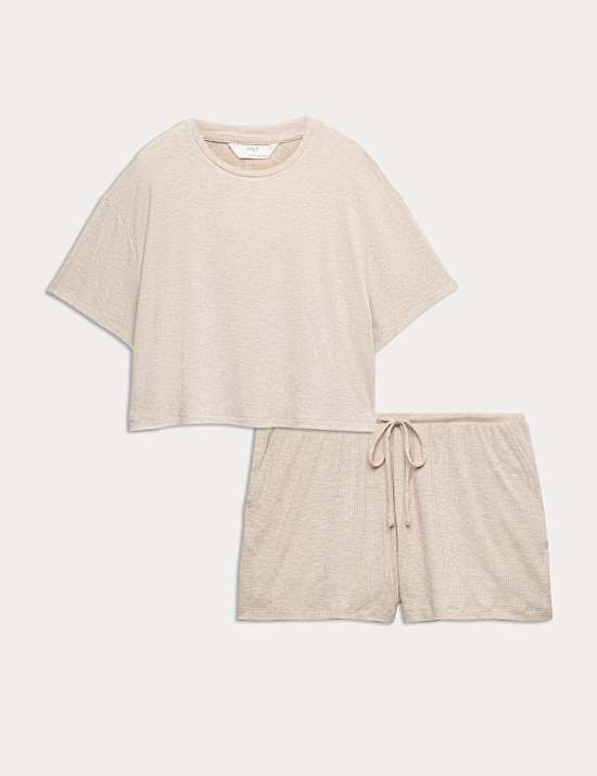 Ensemble haut de pyjama en modal c&ocirc;tel&eacute;