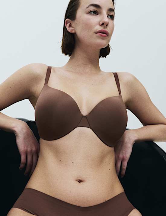 Body Invisibles&trade; Wired Demi Cup Bra Set F+