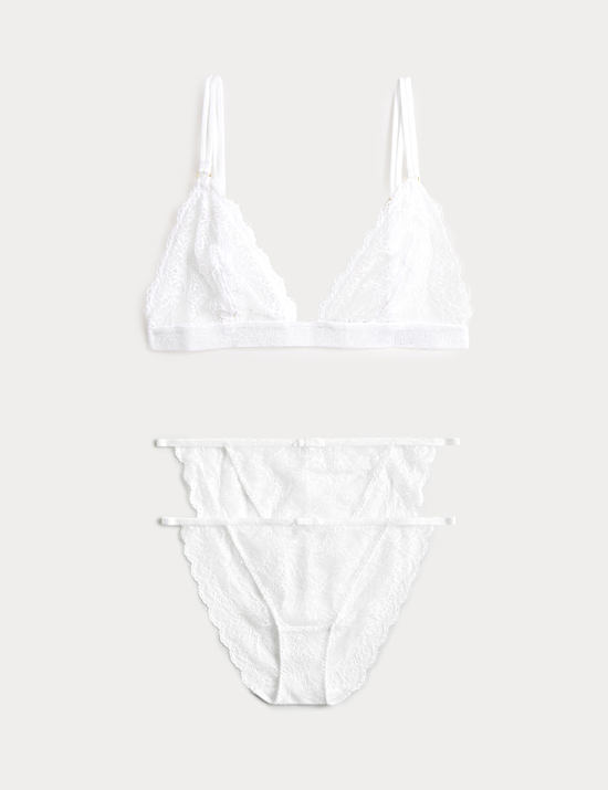 Ida Lace Non Wired Bralette Set A-E