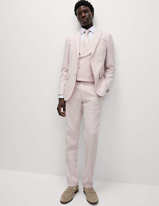 Setelan Sarat Wol Tweed dengan Ukuran yang Disesuaikan