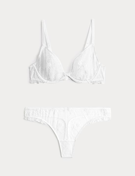 Helena Plunge-BH mit B&uuml;gel und Stickerei im Set (A&ndash;E)