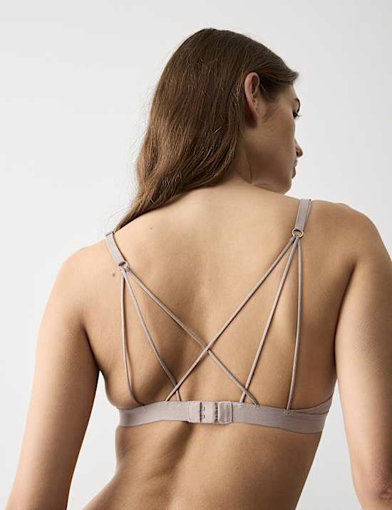 Florence Embroidery Non Wired Bralette Set A-E