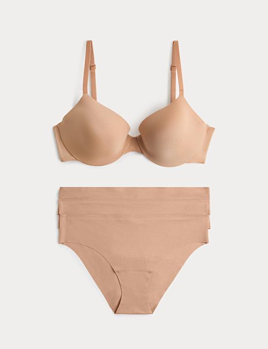 Body Invisibles&trade; Wired Demi Cup Bra Set A-E